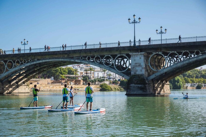 Picture 2 for Activity Sevilla: Guadalquivir River Paddle Boarding Trip