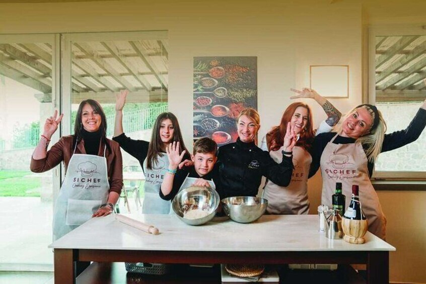 Vegetarian Gnocchi and Ice Cream cooking class with lunch or dinner