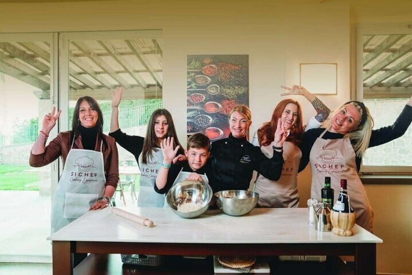 Vegetarian Gnocchi and Ice Cream cooking class with lunch or dinner