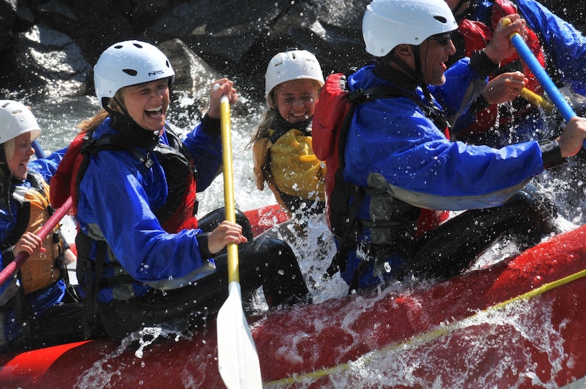 Whitewater Rafting on the Illecillewaet River