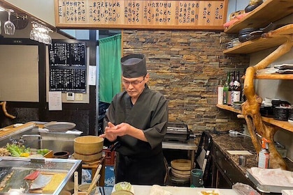 Learning Sushi from a Professional Sushi Chef in Osaka
