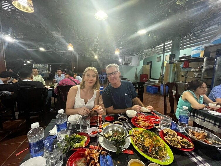 Saigon After Dark Jeep Tour: Night Street Food & Live Music Adventure