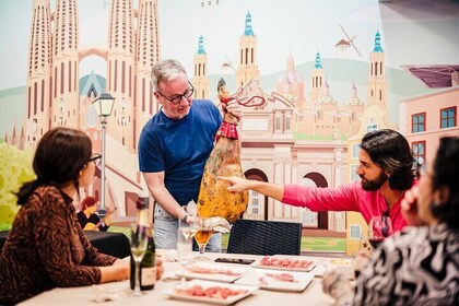 Jamón Upplev Masterclass i Barcelona