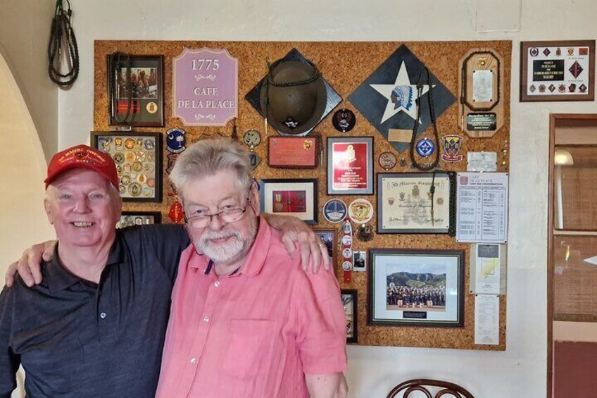 Marine and the owner of the famous 1775 bar