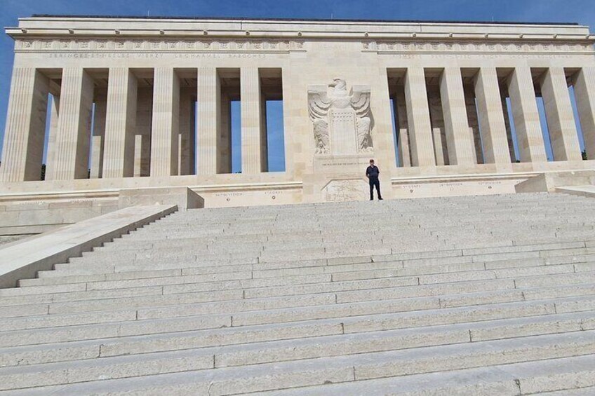 US monuent over Chateau Thierry