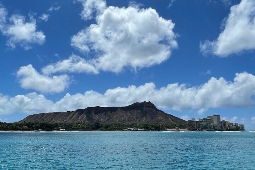 Fun day anchored at Diamond Head