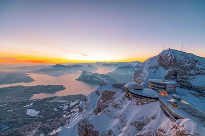 Switzerland Lake Lucerne Region: Tell Pass (winter)