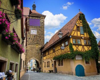 Münchenistä: Rothenburg ob der Tauberiin.