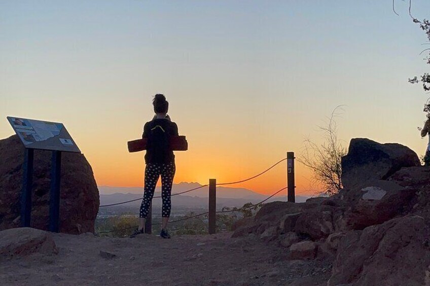 Camelback's Hidden Gems - Hike & Yoga with a View