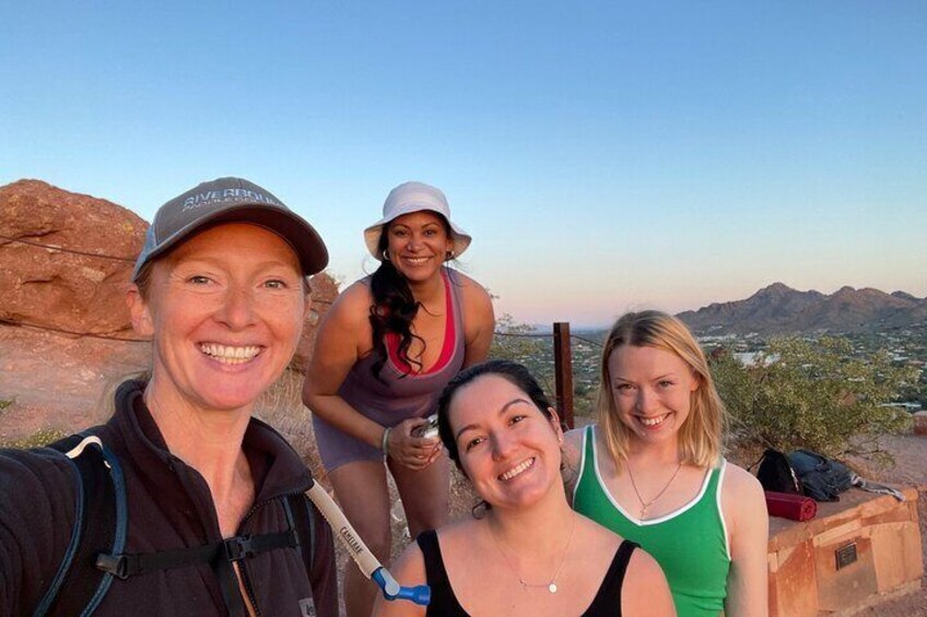 Camelback's Hidden Gems - Hike & Yoga with a View