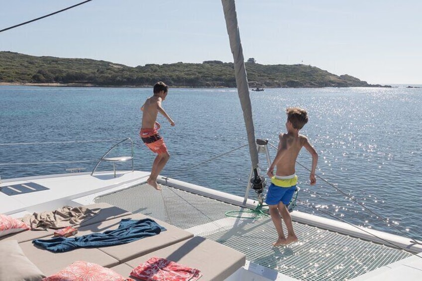 Semi-Private Cruise in Brand New Luxury Catamaran in Mykonos