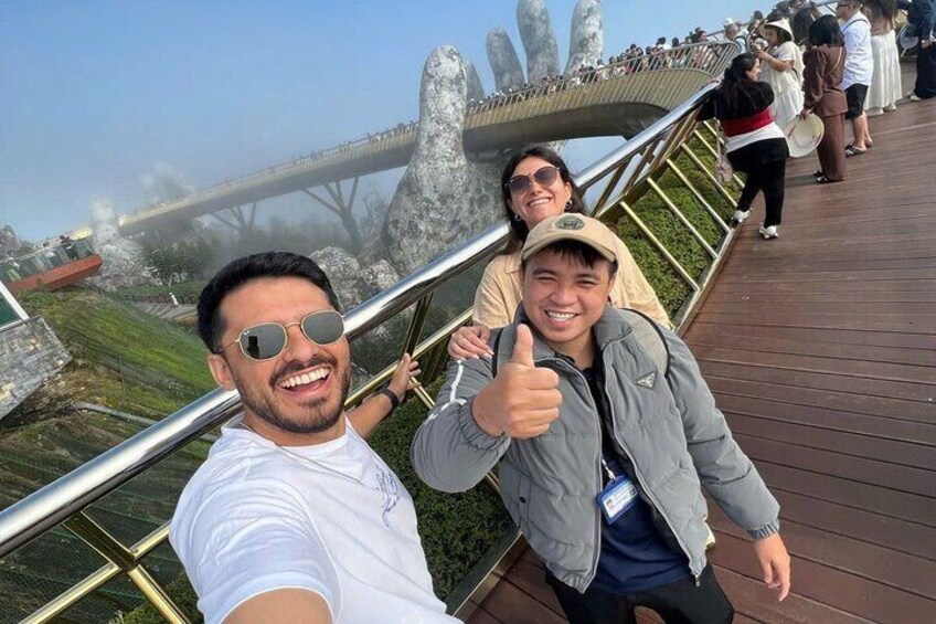 Chan May Port / Tien Sa Port: Golden Bridge - BaNa Hills Day Tour