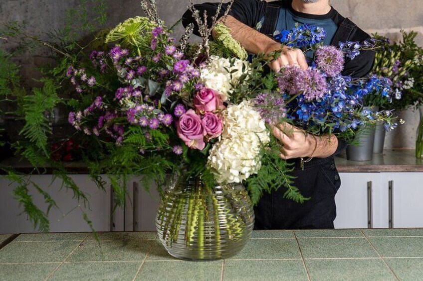 Flowers For Home: Seasonal Arrangement Workshop in London