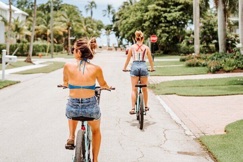 Guided Bicycle Tour of Downtown Naples Florida 