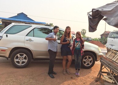 Transfert en taxi privé de Siem Reap à Phnom Penh