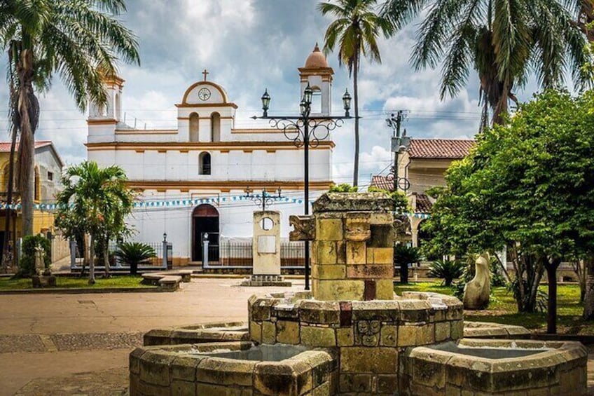 Copan Ruinas town in Honduras.