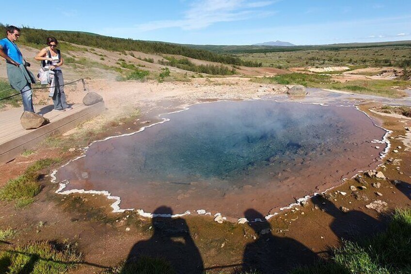 Konungshver Hot Spring in Haukadalur