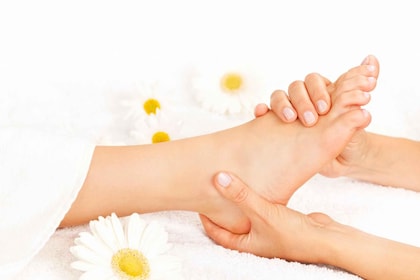 Réflexologie plantaire et massage des pieds à votre hébergement
