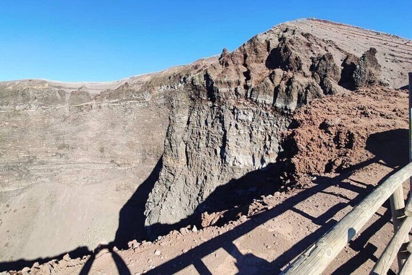 Mount Vesuvius Crater visit from Naples