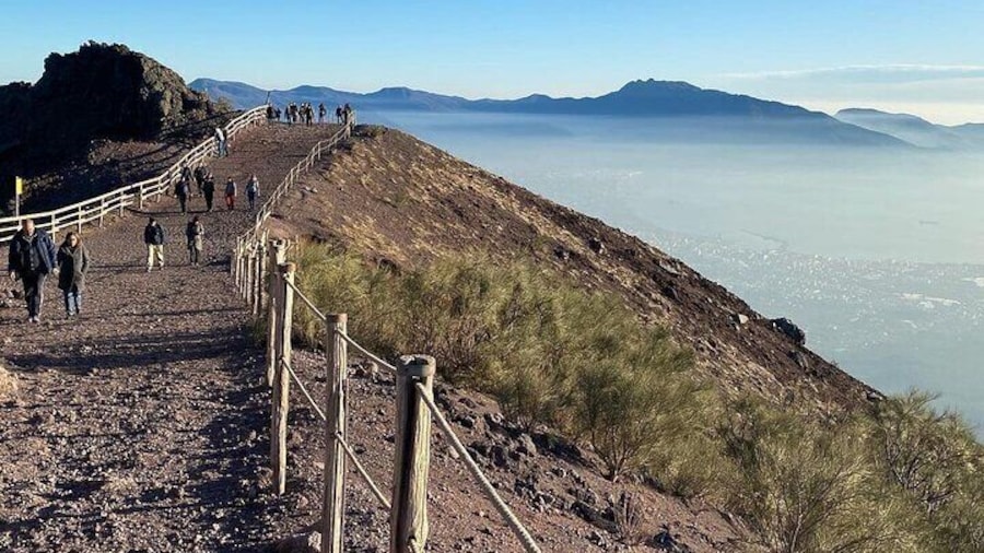 Mount Vesuvius Crater visit from Naples