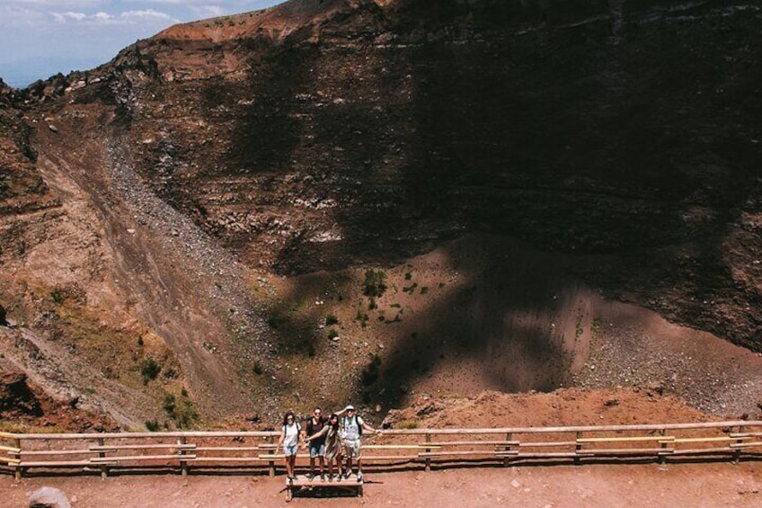 Mount Vesuvius Crater visit from Naples