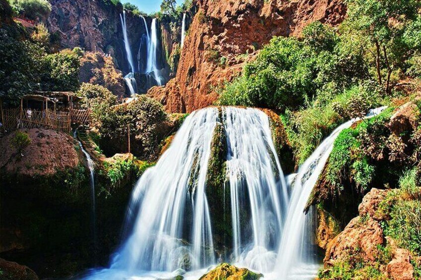 Ouzoud Waterfalls Guided Hike and Boat Trip 