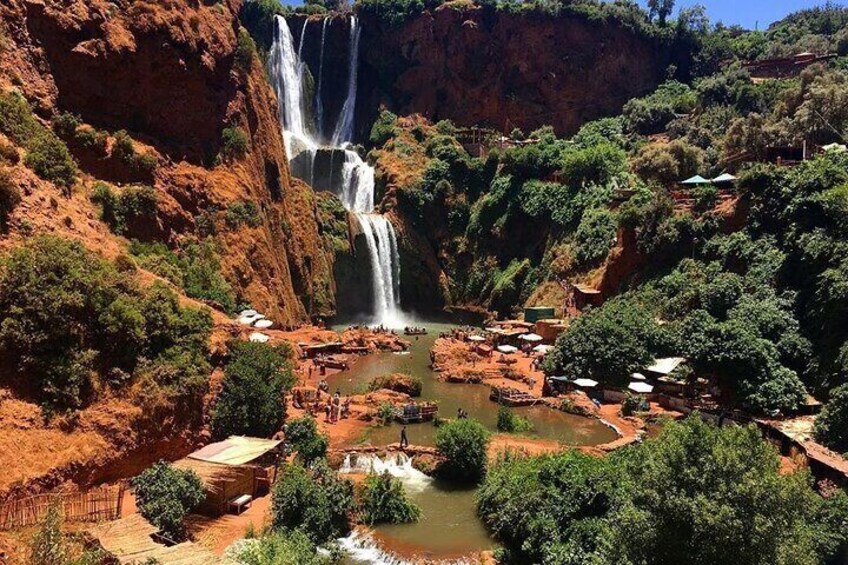 Ouzoud Waterfalls Guided Hike and Boat Trip 