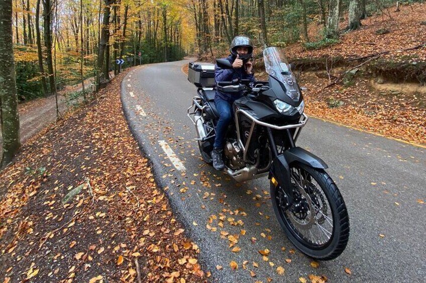 Full Day Private Motorcycle Tour from Mountains to Monasteries