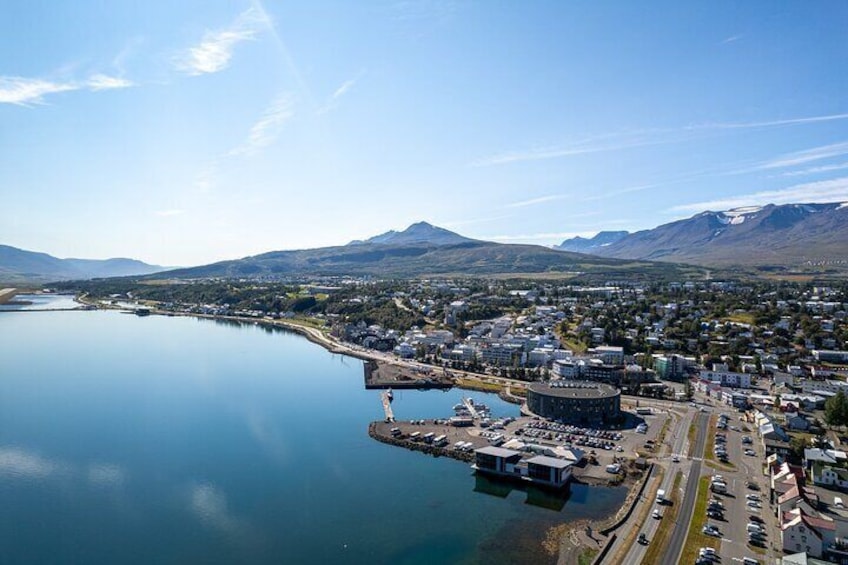 Goðafoss Waterfall from Akureyri Port