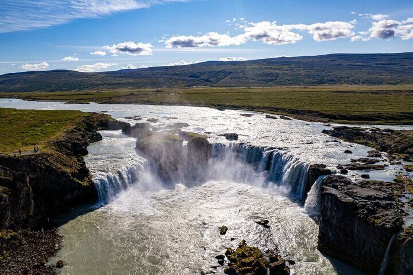 Goðafoss Waterfall from Akureyri Port