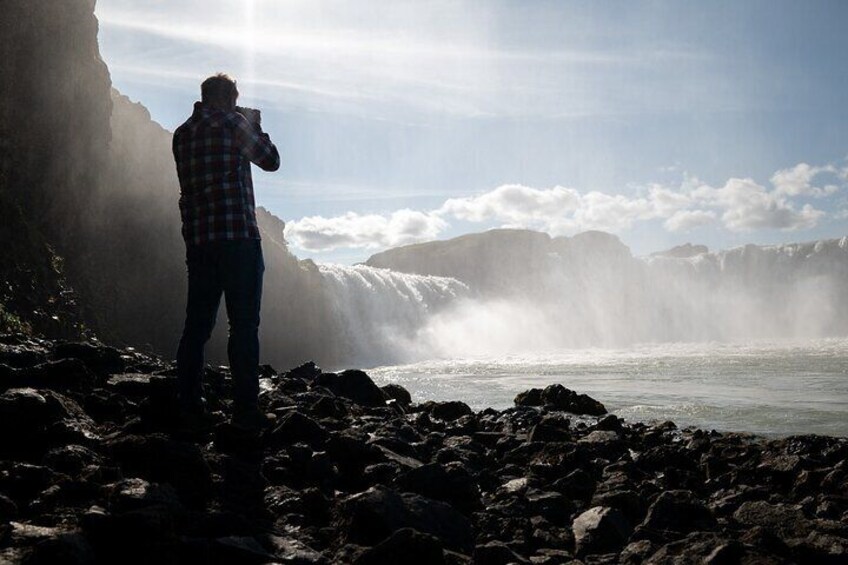Goðafoss Waterfall from Akureyri Port