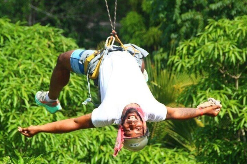 Explore Cancun Jungle: ATVs, Zip Lines, Cenote & Tasty Snacks!