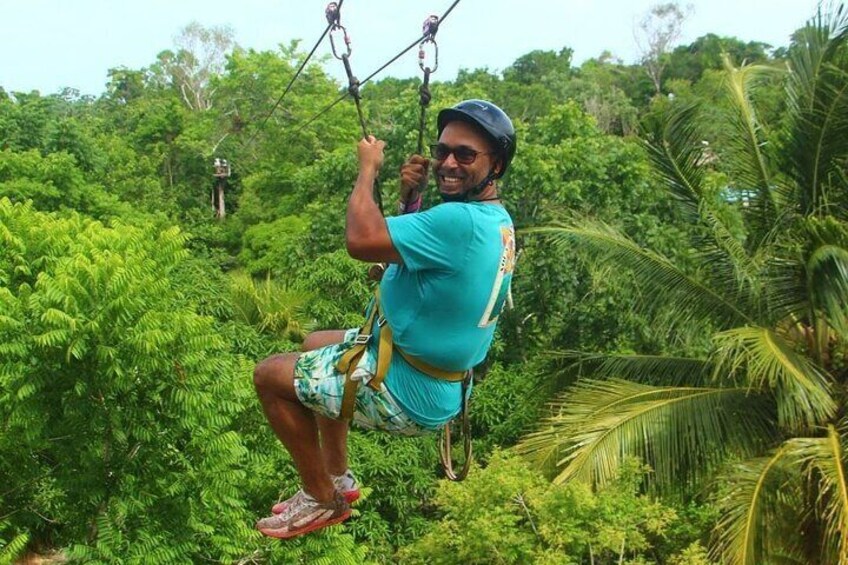 Explore Cancun Jungle: ATVs, Zip Lines, Cenote & Tasty Snacks!