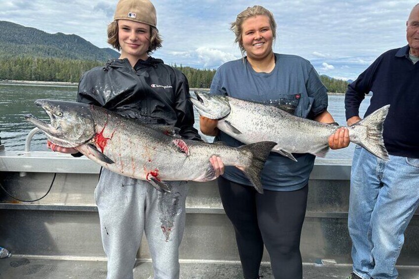 Private Ketchikan Halibut and Salmon Fishing Charter