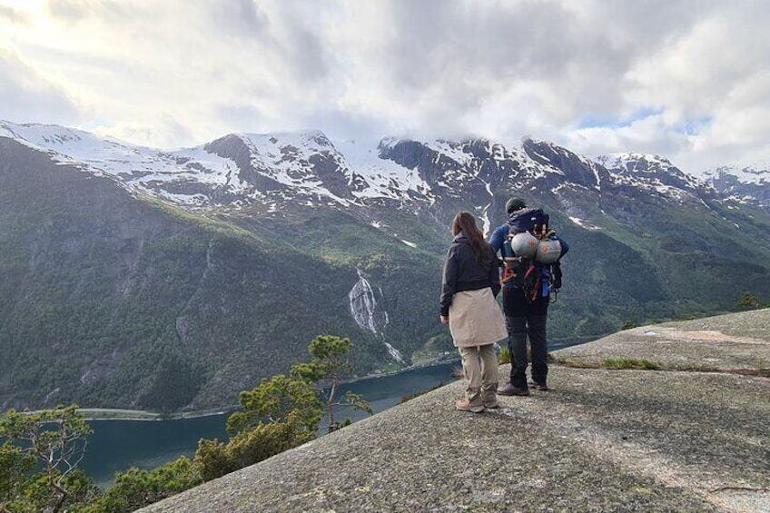 Full Day Cliff Camping Experience in Ullensvang