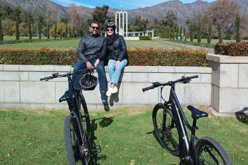 Franschhoek Shared E-Bike and Wine Tour