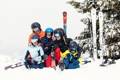 6 Days Ski Rental in Cortina for Adults and Kids