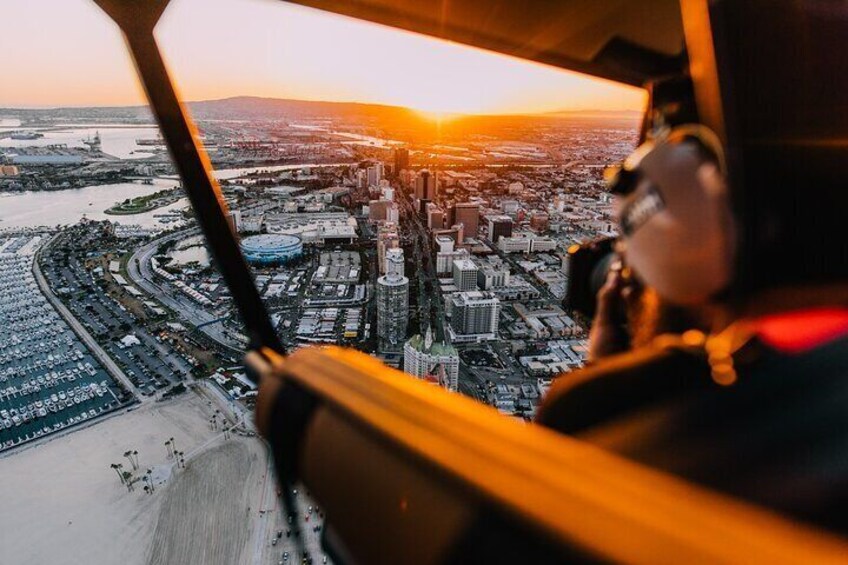 LA Private Doors-Off Aerial Photography Helicopter Adventure 