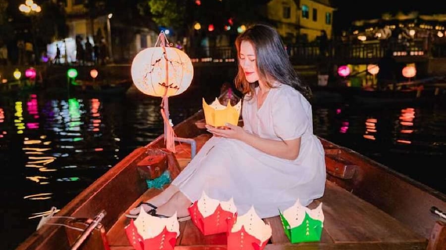Vietnam: Boat Ride Ticket at Hoai river