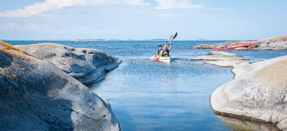 Picture 3 for Activity Stockholm: Full-Day Archipelago Kayaking Adventure