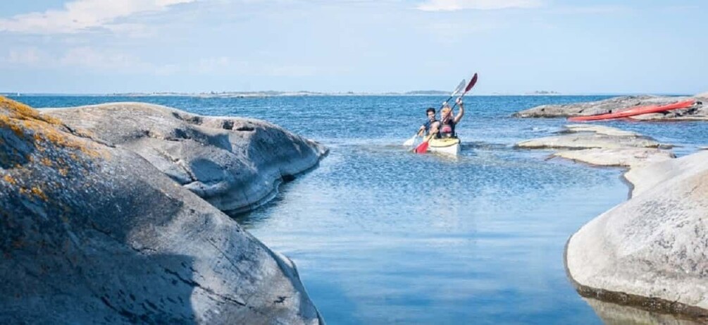 Picture 3 for Activity Stockholm: Full-Day Archipelago Kayaking Adventure