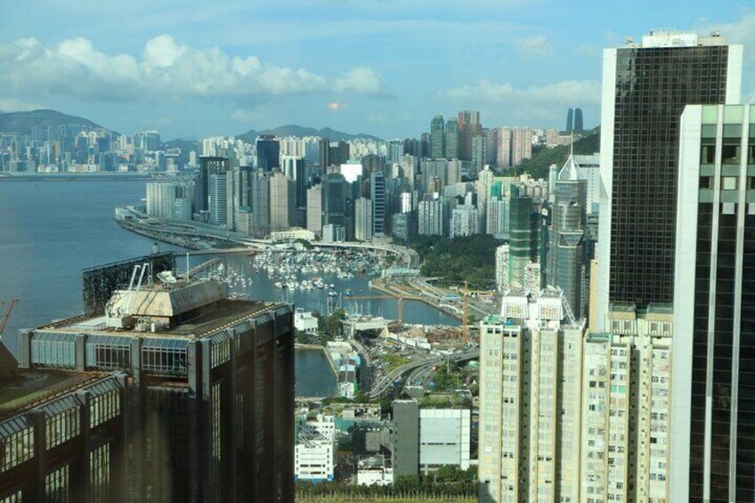 Hong Kong Island skyline