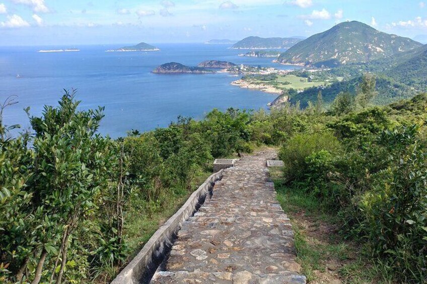 beautiful seaside walk