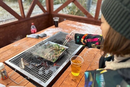 Private Journey of Genghis Khan BBQ and Learning Hokkaido Dialect