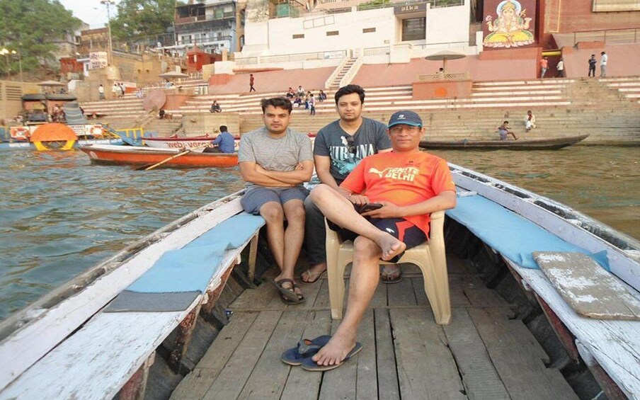 Picture 3 for Activity Varanasi: Night Boat Ride, Aarati Ceremony and Dinner