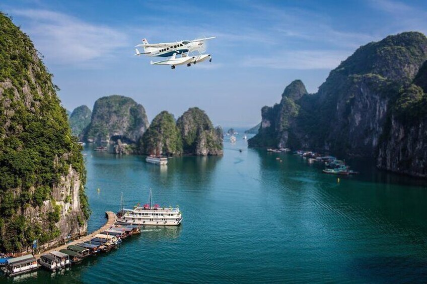 Ha Long Bay Scenic Seaplane Flight Experience - Unique Way