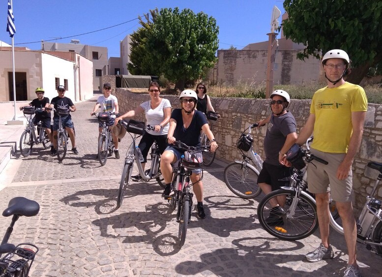 Picture 1 for Activity From Rethymno: Guided E-Bike Tour to Myli Gorge with Lunch