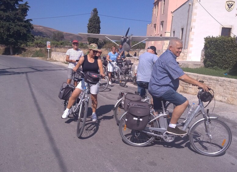 Picture 3 for Activity From Rethymno: Guided E-Bike Tour to Myli Gorge with Lunch