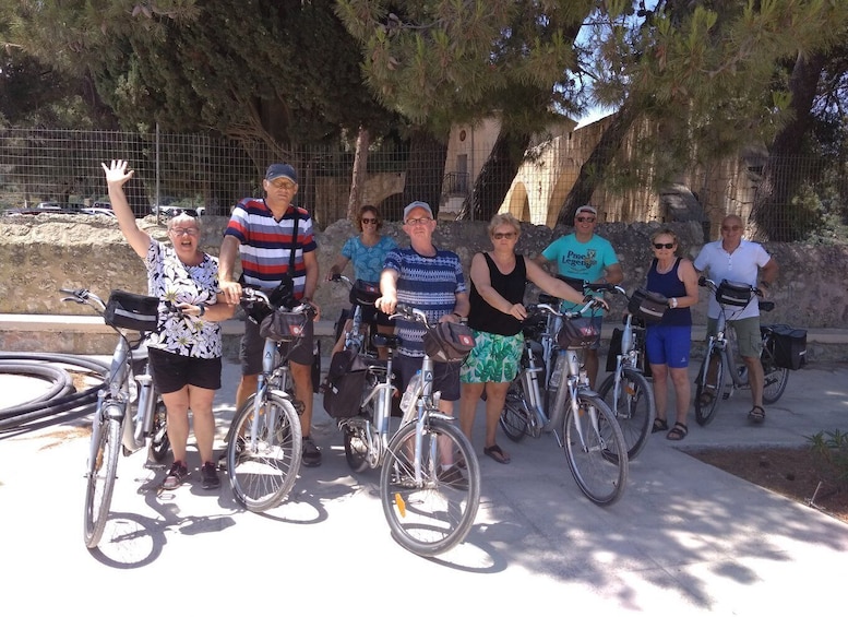 From Rethymno: Guided E-Bike Tour to Myli Gorge with Lunch