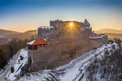 Hike to Visegrád castle with Danube Bend views + Sauna Session